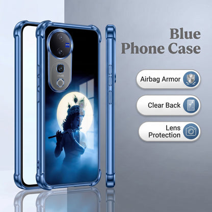 Vivo V40 Pro 5G Midnight Krishna Airbags Printed Back Case