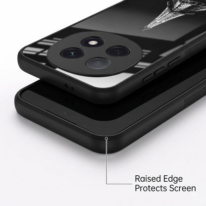 Oppo F29 Pro 5G Premium Acrylic Shockproof Glass Back Case (Eiffel Tower)