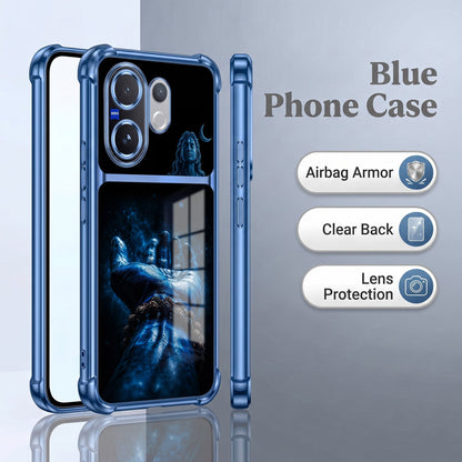 Vivo V60 5G Mahadev Divine Touch Dual-Tone Transparent Airbags Case