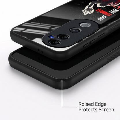 Vivo V40 Pro 5G The Strongest Will Win Acrylic Glass Back Case