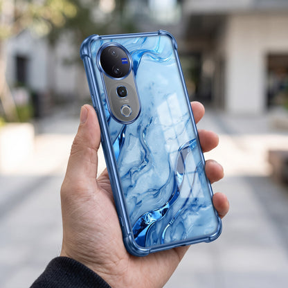 Vivo V40 Pro 5G Marvel Texture  Airbags Printed Back Case