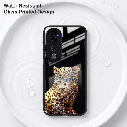 Vivo V40 Pro 5G Panther Acrylic Glass Back Case