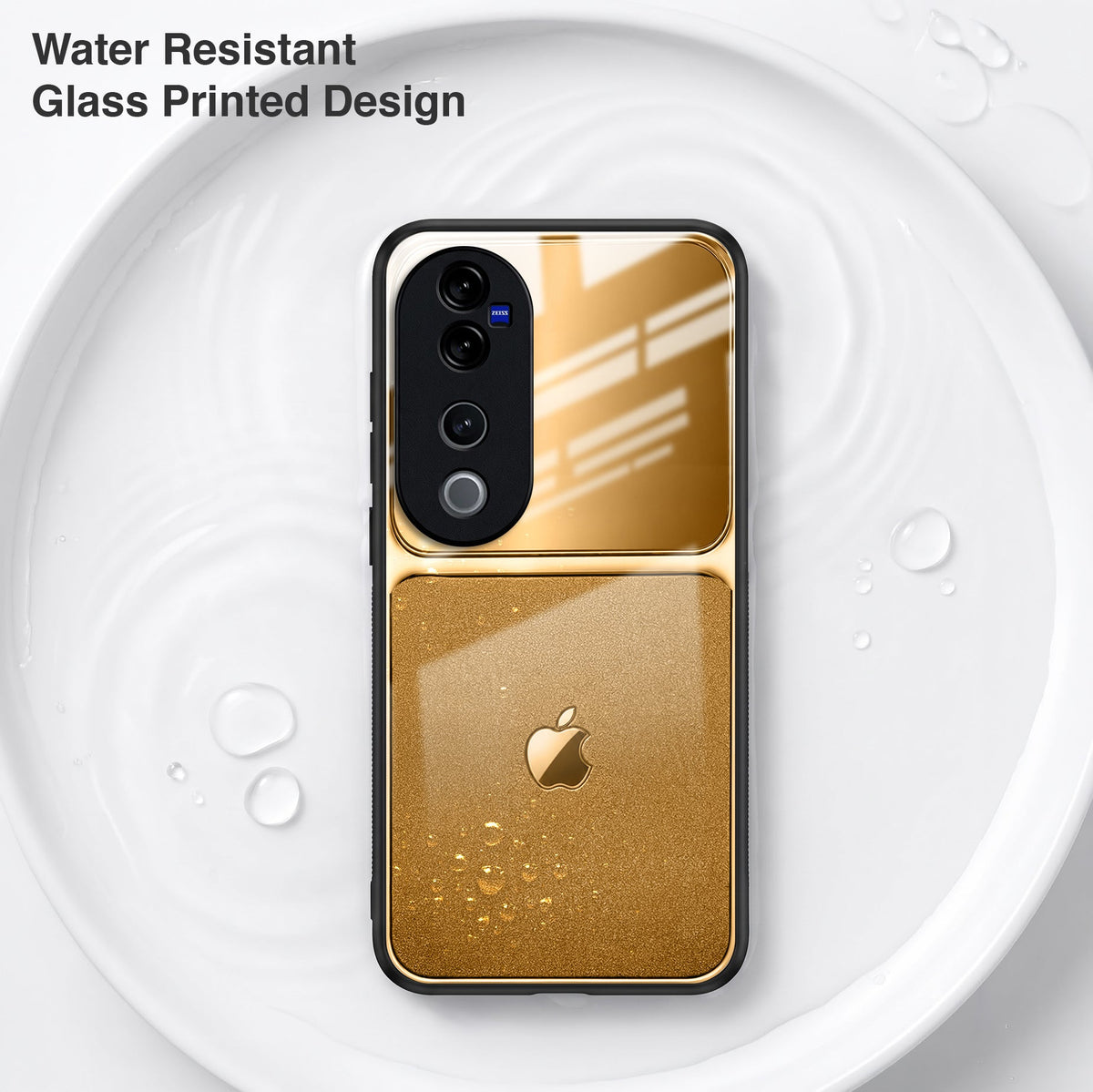 Vivo V40 Pro 5G Royal Touch Apple Acrylic Glass Back Case