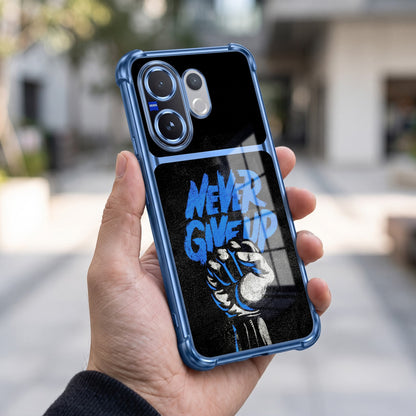 Vivo V60 5G Naver Give Up Dual-Tone Transparent Airbags Case