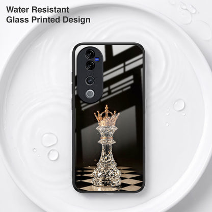 Vivo V40 Pro 5G Royal Chess King Acrylic Glass Back Case