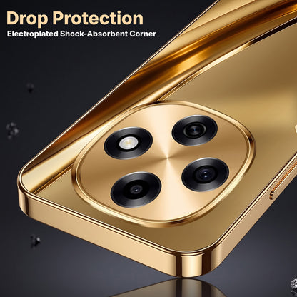 OPPO F31 Pro 5G Luxury Infinity Energy Gold Electroplated Glass Phone Case