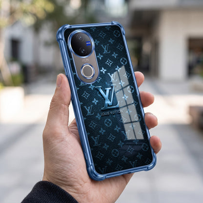 Vivo V50 5G LV Monogram Airbags Printed Back Case