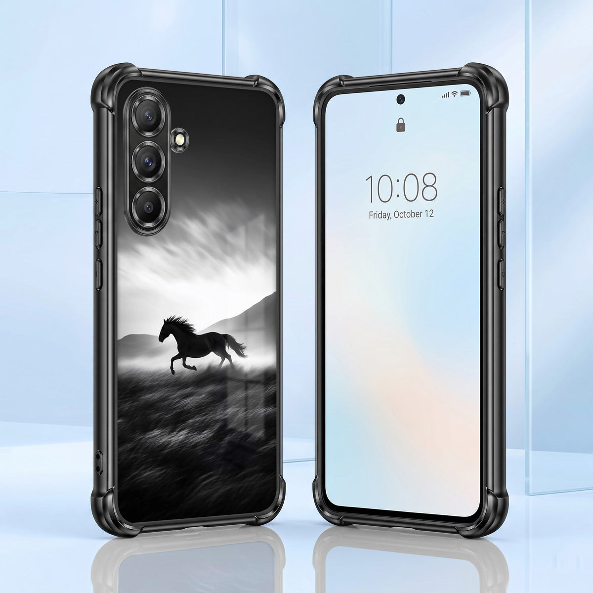 Samsung Galaxy A56 5G Running Horse Printed Back Case