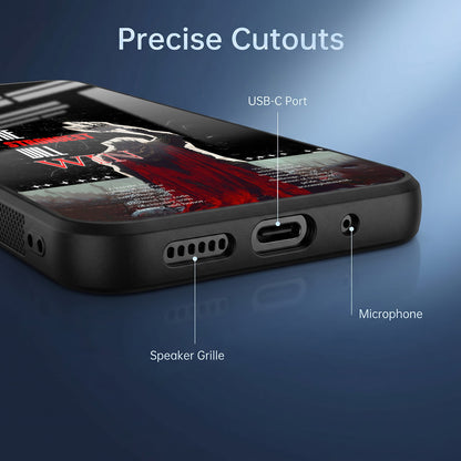 Vivo V40 Pro 5G The Strongest Will Win Acrylic Glass Back Case