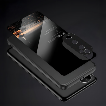 Vivo V40 Pro 5G Premium Acrylic Shockproof Glass Back Case (Tower)