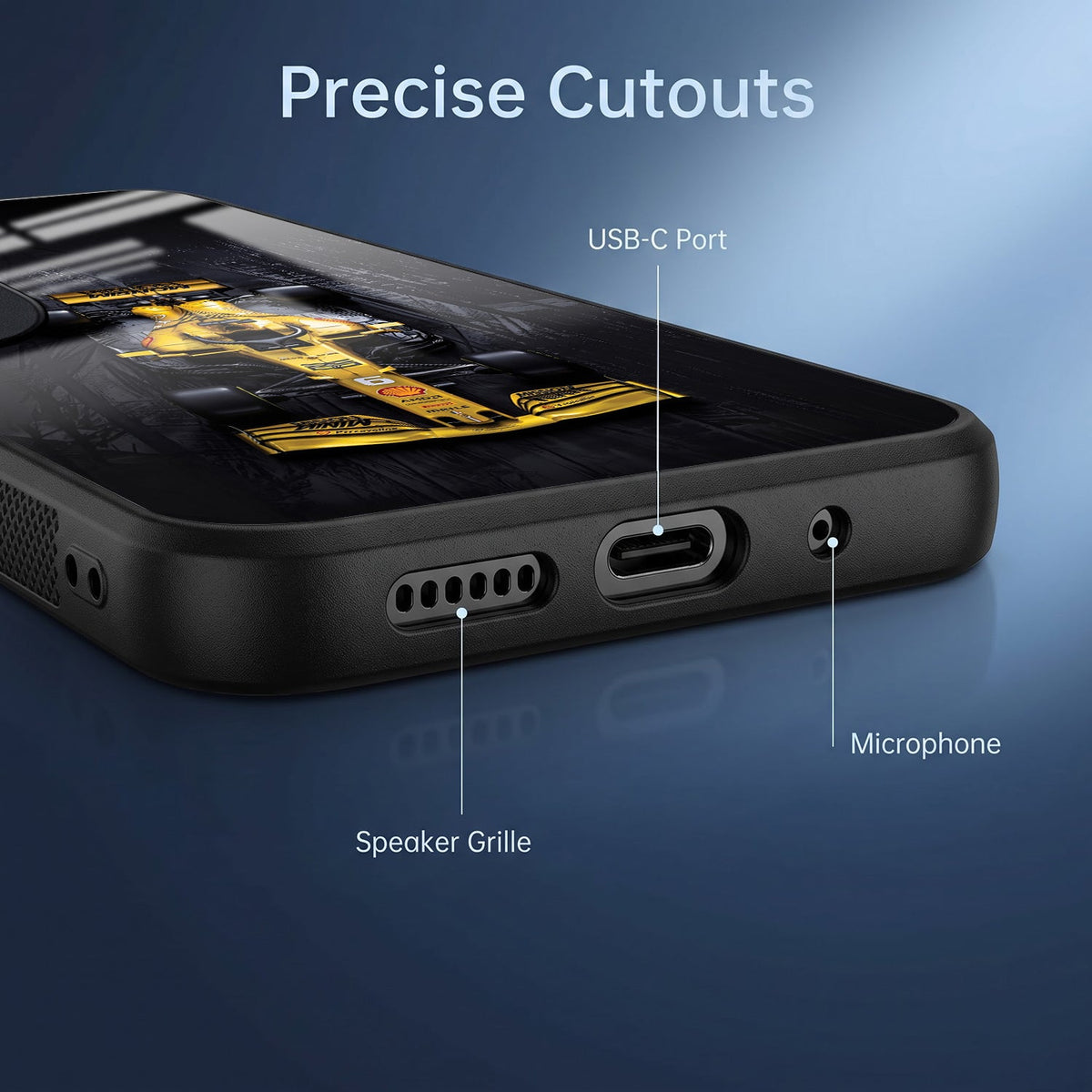 Vivo V40 Pro 5G F1 Racing Car Acrylic Glass Back Case