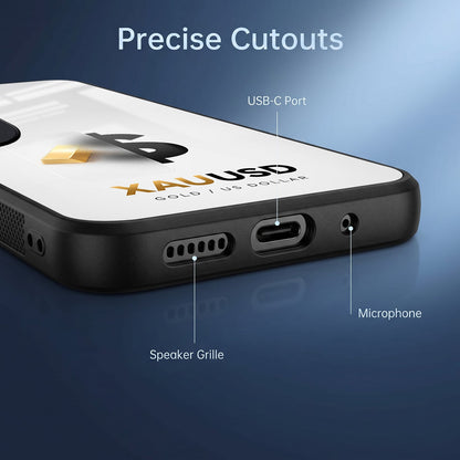 Vivo V40 Pro 5G Luxury XAU/USD Acrylic Glass Back Case