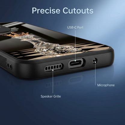 Oppo A5 Pro 5G Royal Chess King Acrylic Glass Back Case