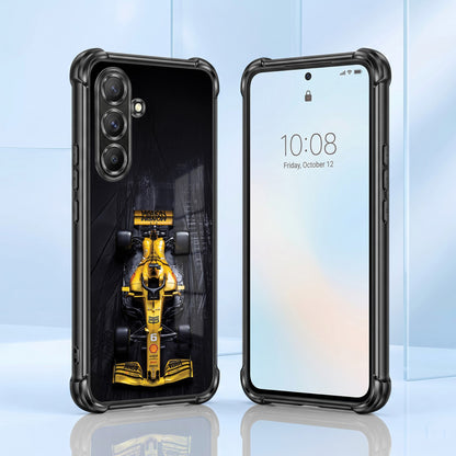 Samsung Galaxy A36 5G F1 Racing Cars Airbags Printed Back Case