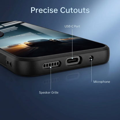 Vivo V40 Pro 5G Porsche Acrylic Glass Back Case