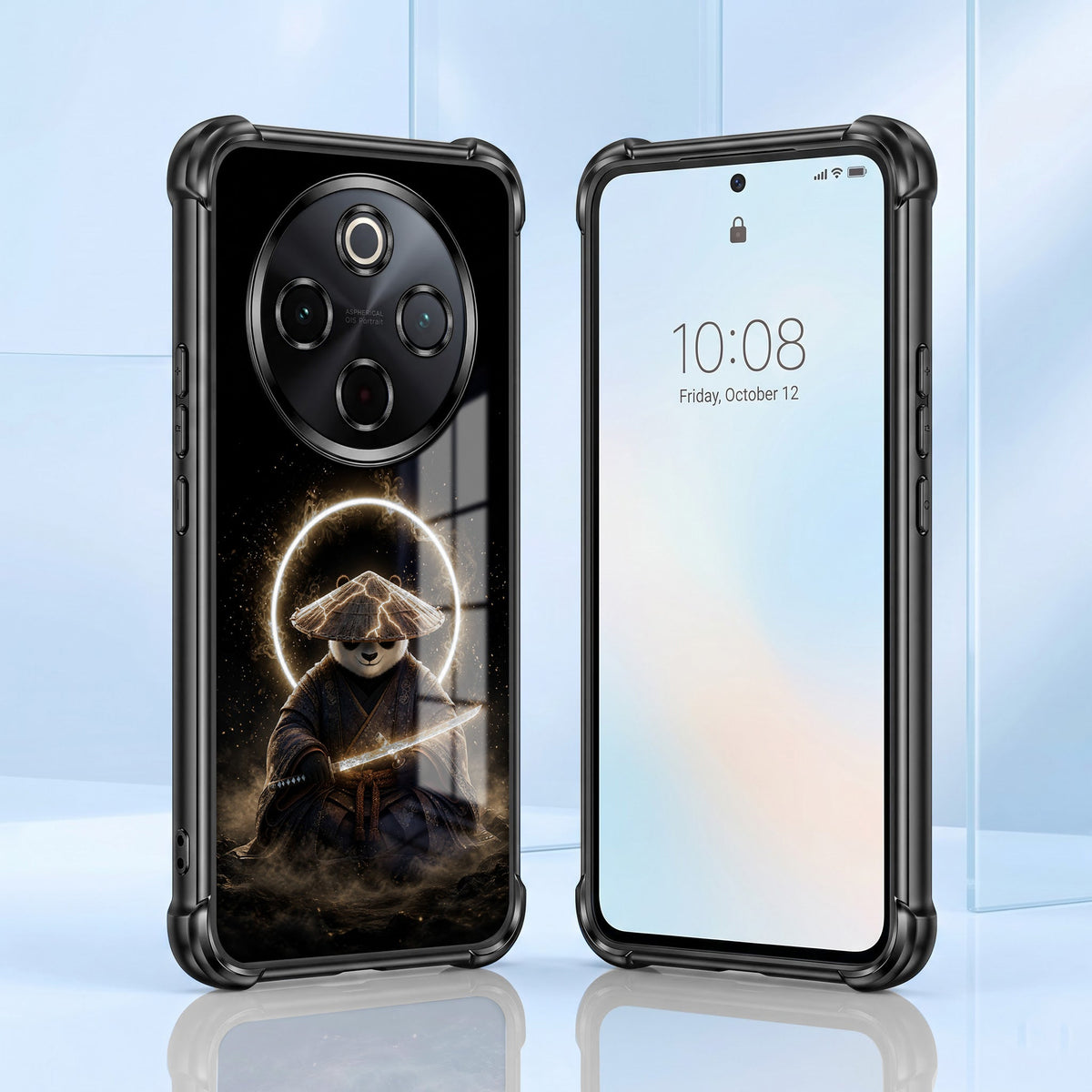 Vivo T4 5G Warrior Panda Airbags Printed Back Case