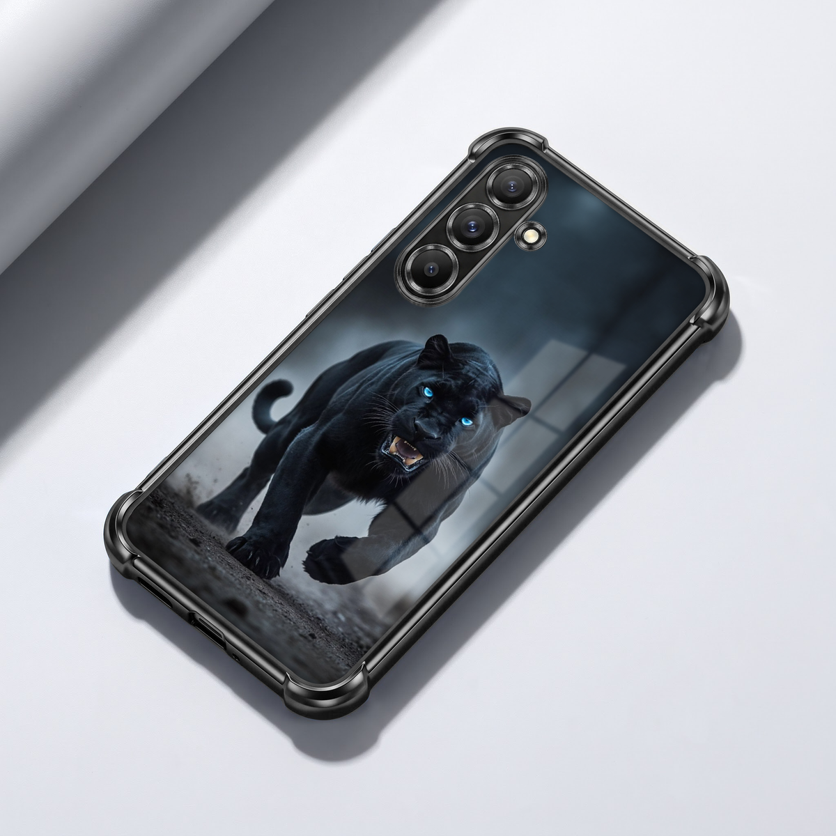Samsung Galaxy A36 5G Shadow Panther Airbags Printed Back Case