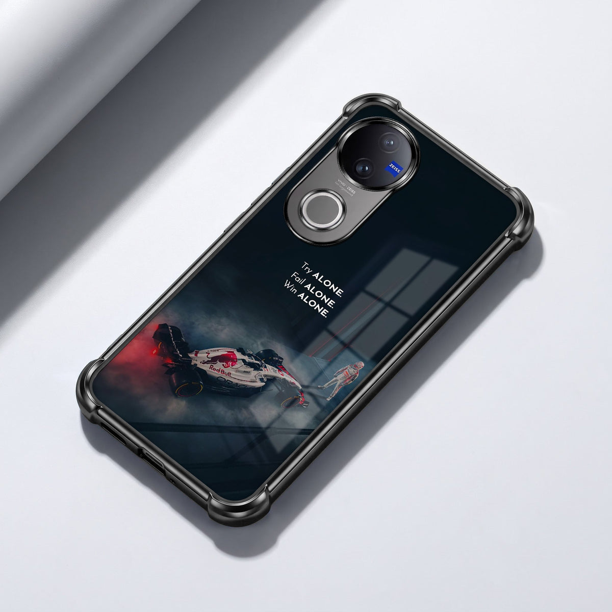 Vivo V50 5G F1 Alone Airbags Printed Back Case