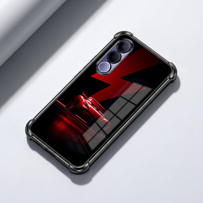 Vivo V70 FE 5G  Red Racing Car Airbags Printed Back Case