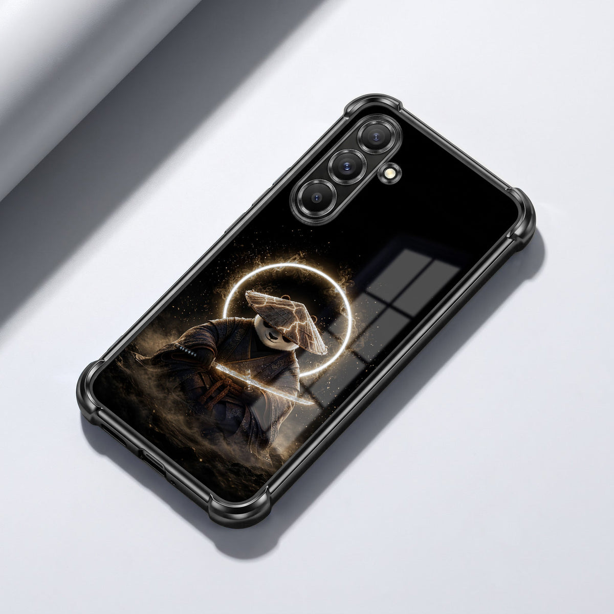 Samsung Galaxy A36 5G Warrior Panda Airbags Printed Back Case