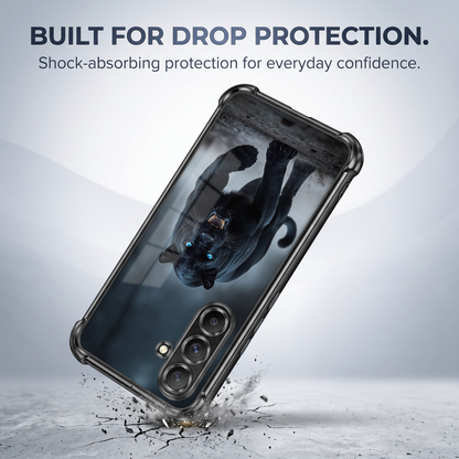 Samsung Galaxy A56 5G Shadow Panther Airbags Printed Back Case