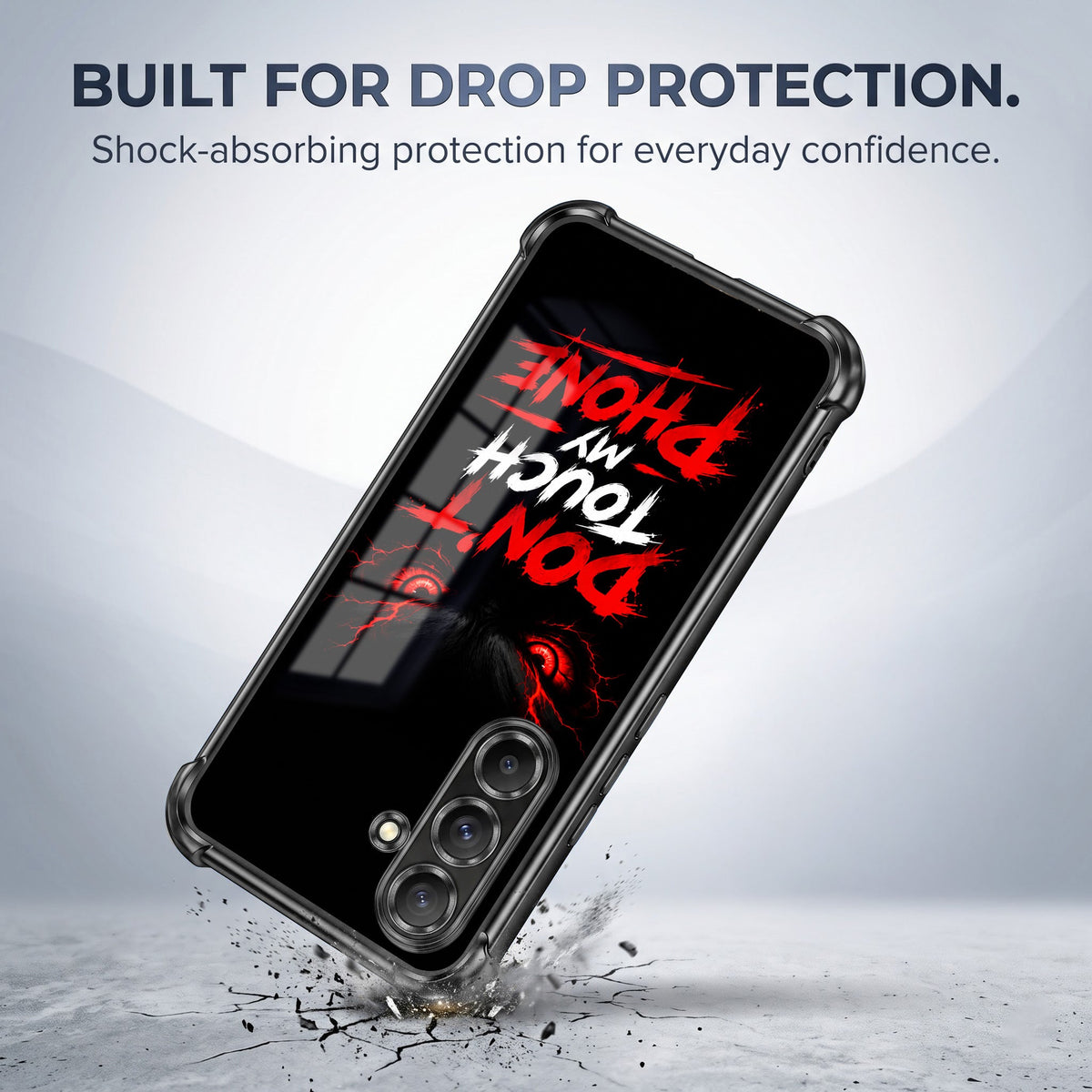 Samsung Galaxy A36 5G Don't Touch My Phone Airbags Printed Back Case