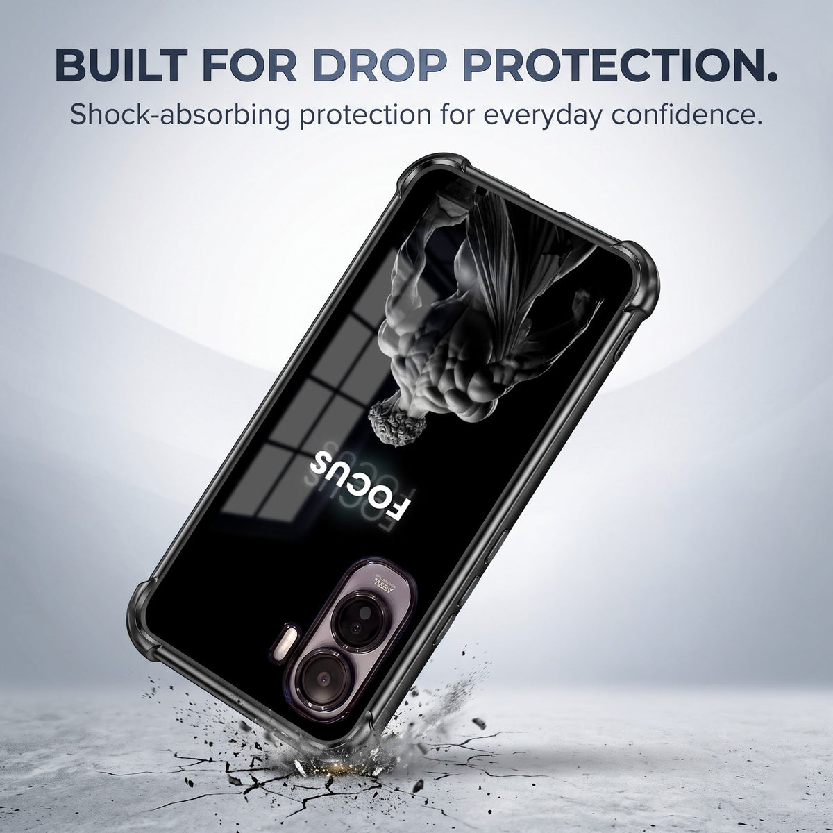 Vivo T5 Pro 5G Focus Airbags Printed Back Case