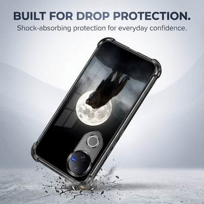 Vivo V50 5G Lunar Wolf Airbags Printed Back Case