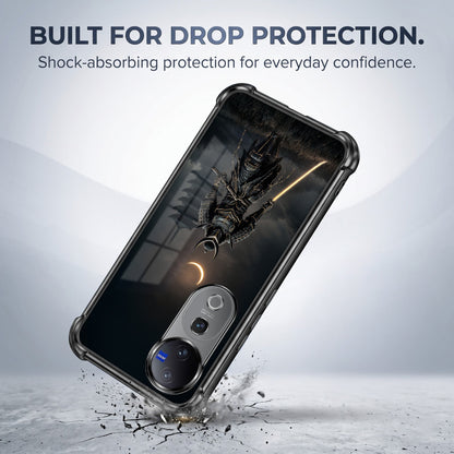 Vivo V40 Pro 5G Samurai Warrior Airbags Printed Back Case