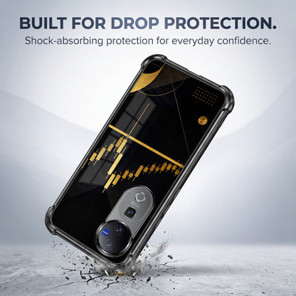 Vivo V40 Pro 5G Trading Candles Airbags Printed Back Case