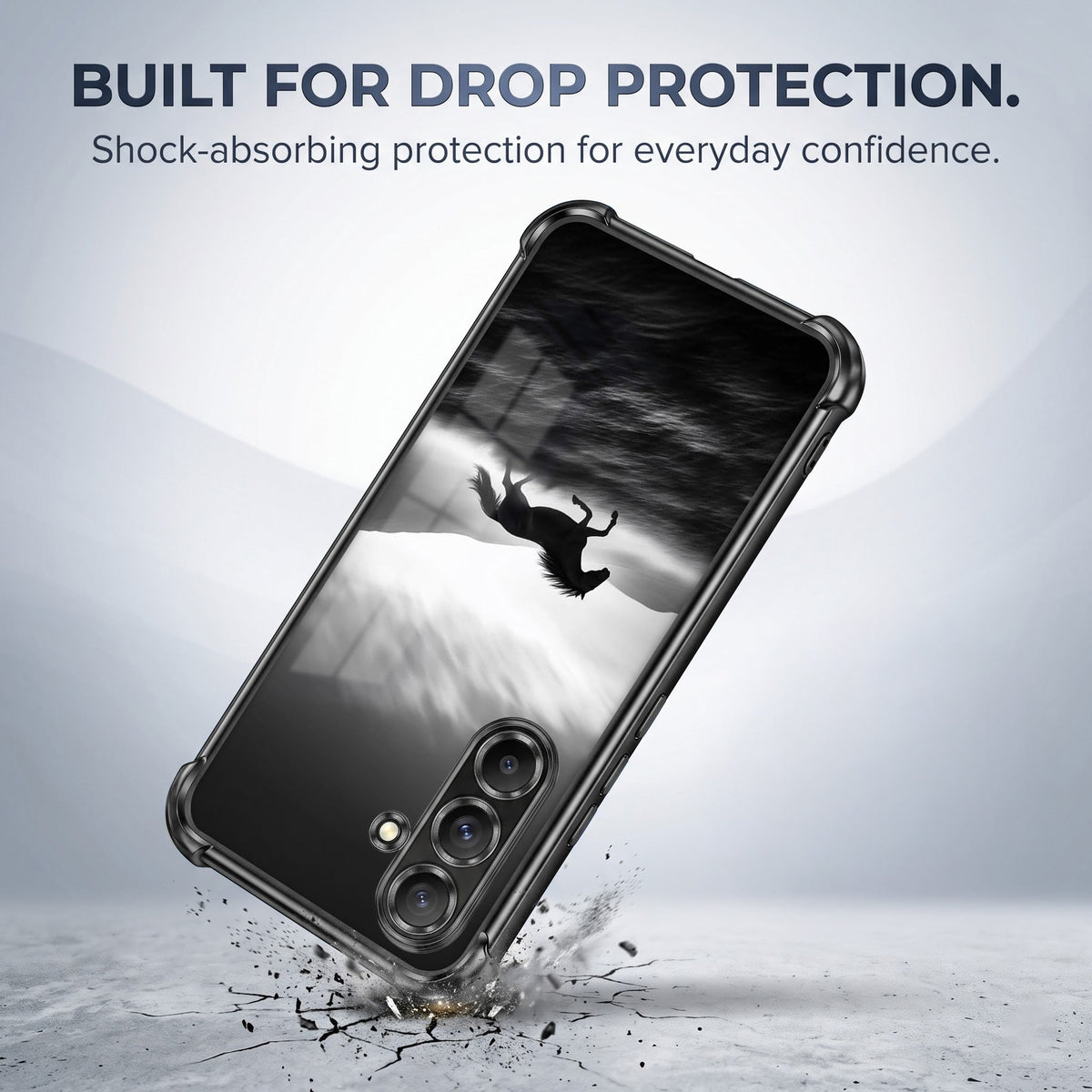 Samsung Galaxy A36 5G Running Horse Printed Back Case