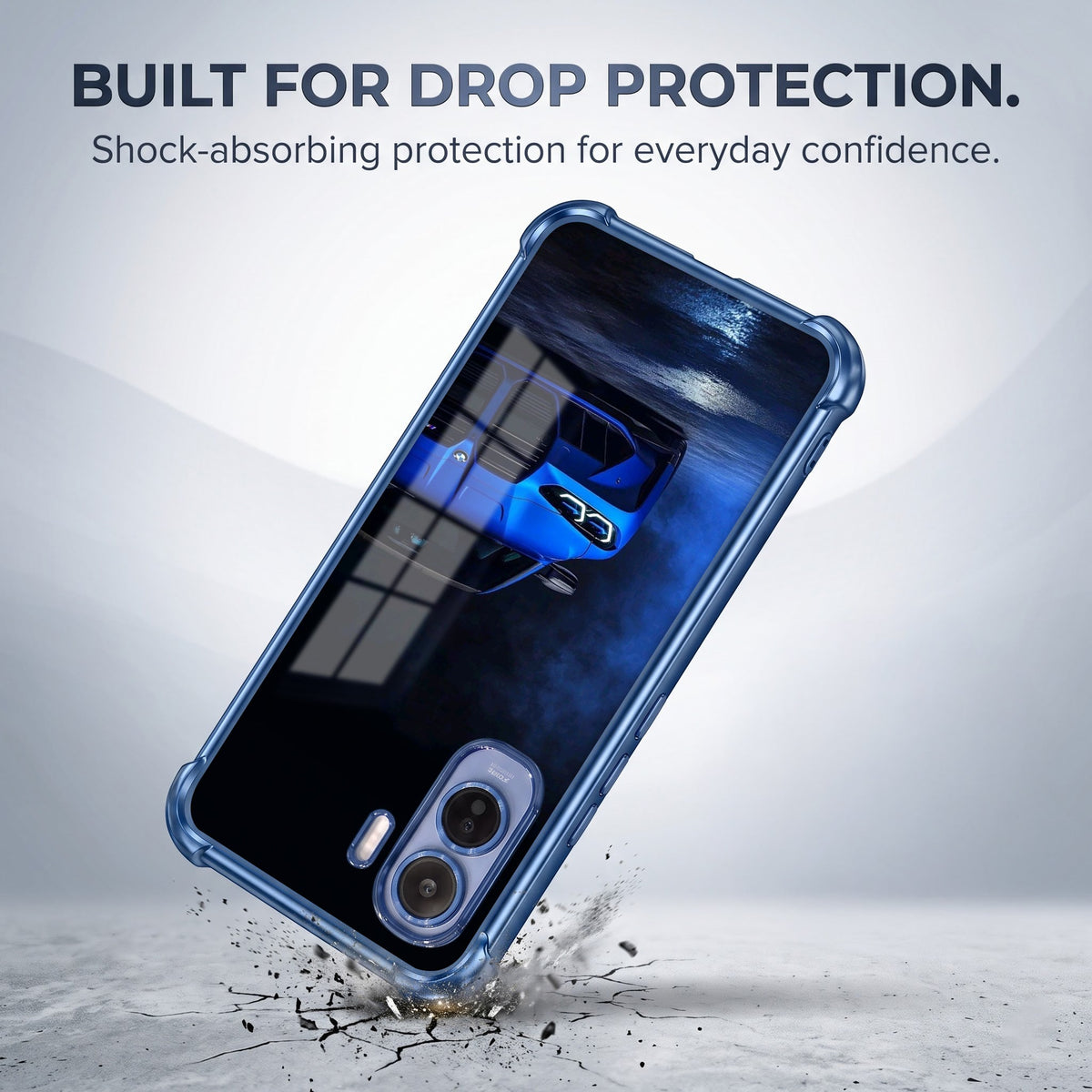 Vivo T5 Pro 5G BMW Sport Car Airbags Printed Back Case