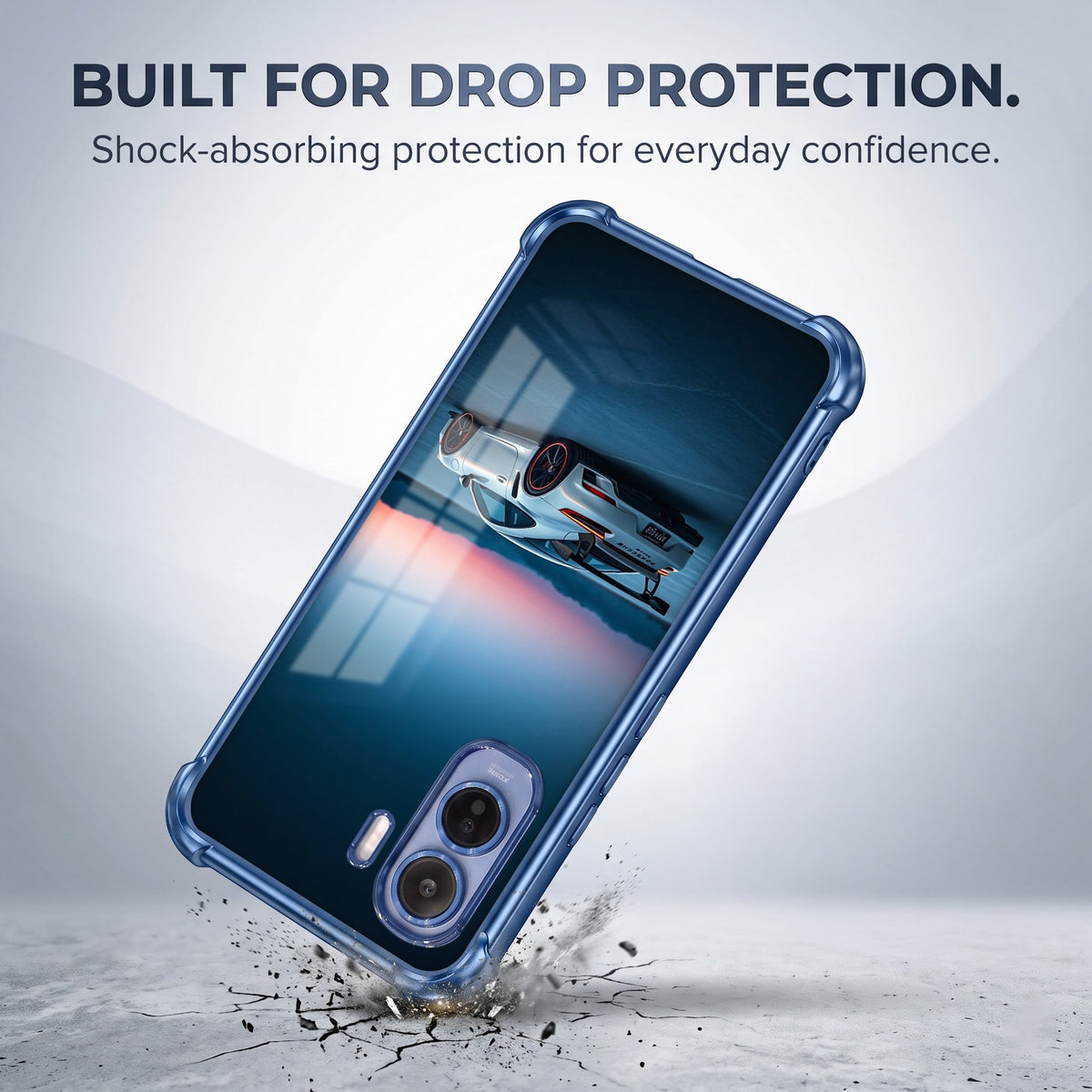 Vivo T5 Pro 5G Porsche  Airbags Printed Back Case