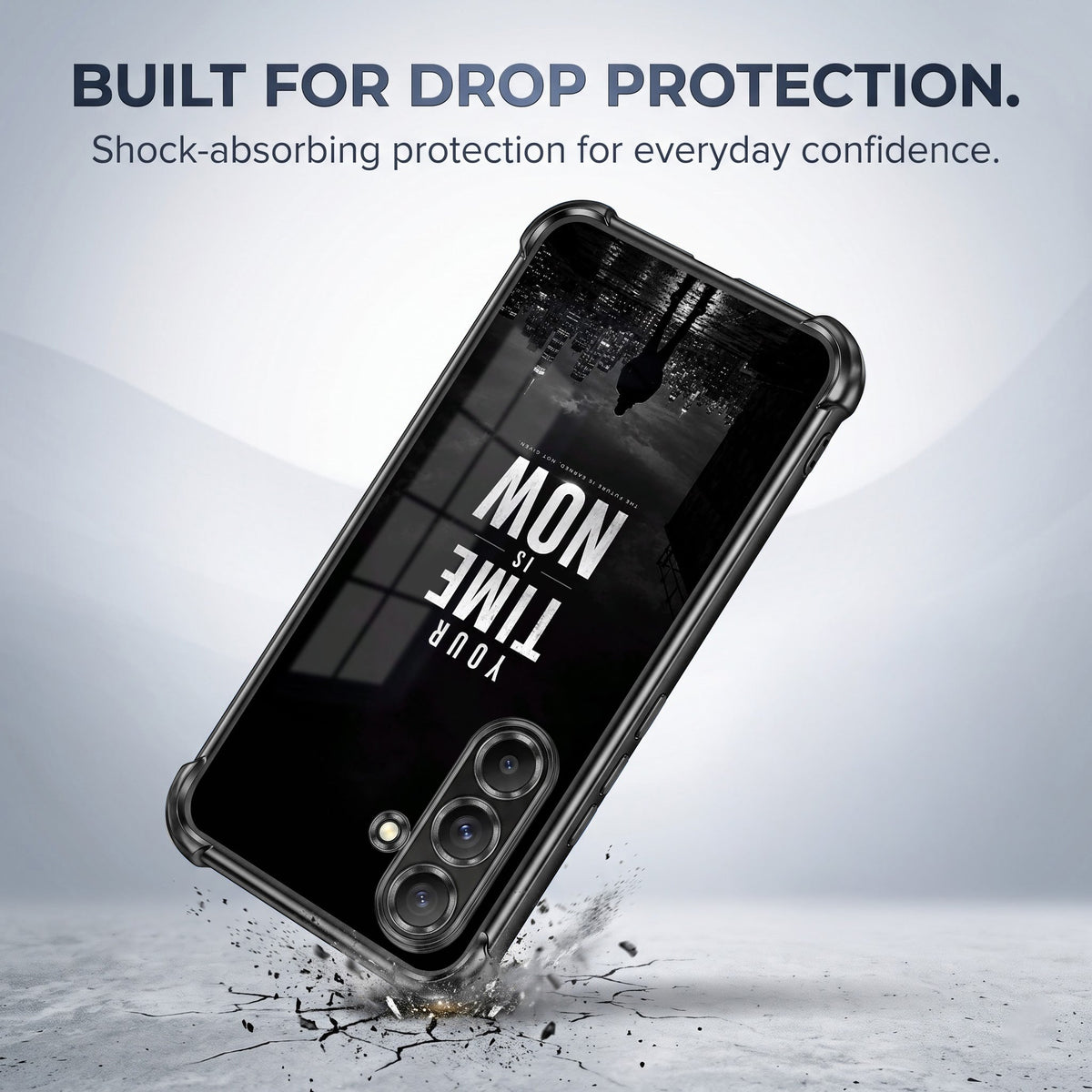 Samsung Galaxy A36 5G Your Time Is Now Airbags Printed Back Case