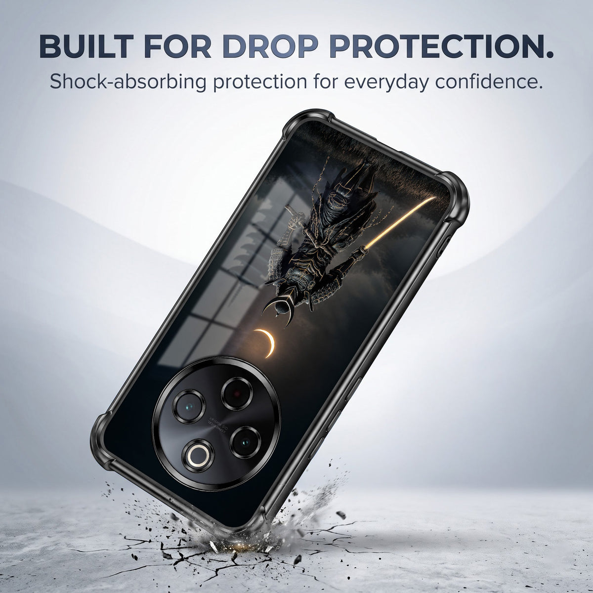Vivo T4 5G Samurai Warrior Airbags Printed Back Case