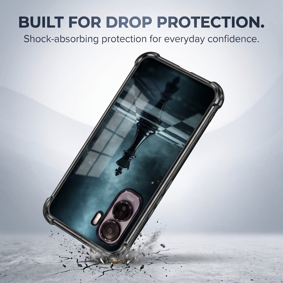 Vivo T5 Pro 5G Checkmate Airbags Printed Back Case