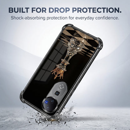 Vivo V40 Pro 5G Chess King Airbags Printed Back Case