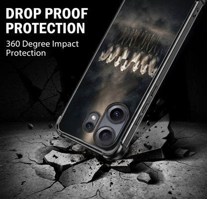 Nothing Phone 2 Pro 5G Running Horses Airbags Printed Back Case