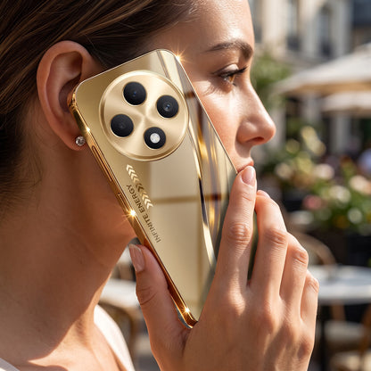 Oppo F27 5G Luxury Infinity Energy Gold Electroplated Glass Phone Case