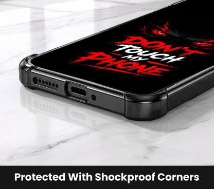 Motorola Edge 60 Pro 5G Don't Touch My Phone Airbags Printed Back Case