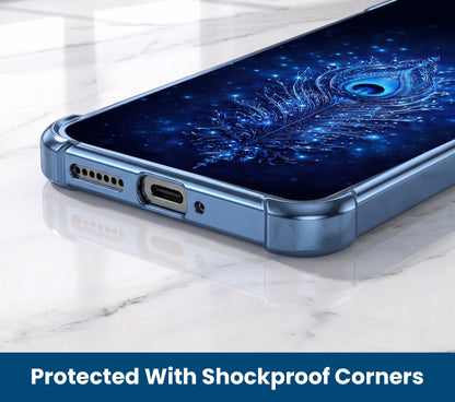 Motorola Edge 60 Pro 5G Premium Peacock Feather Airbags Printed Back Case