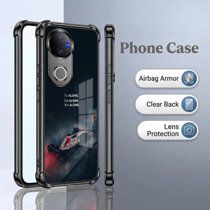 Vivo V50 5G F1 Alone Airbags Printed Back Case
