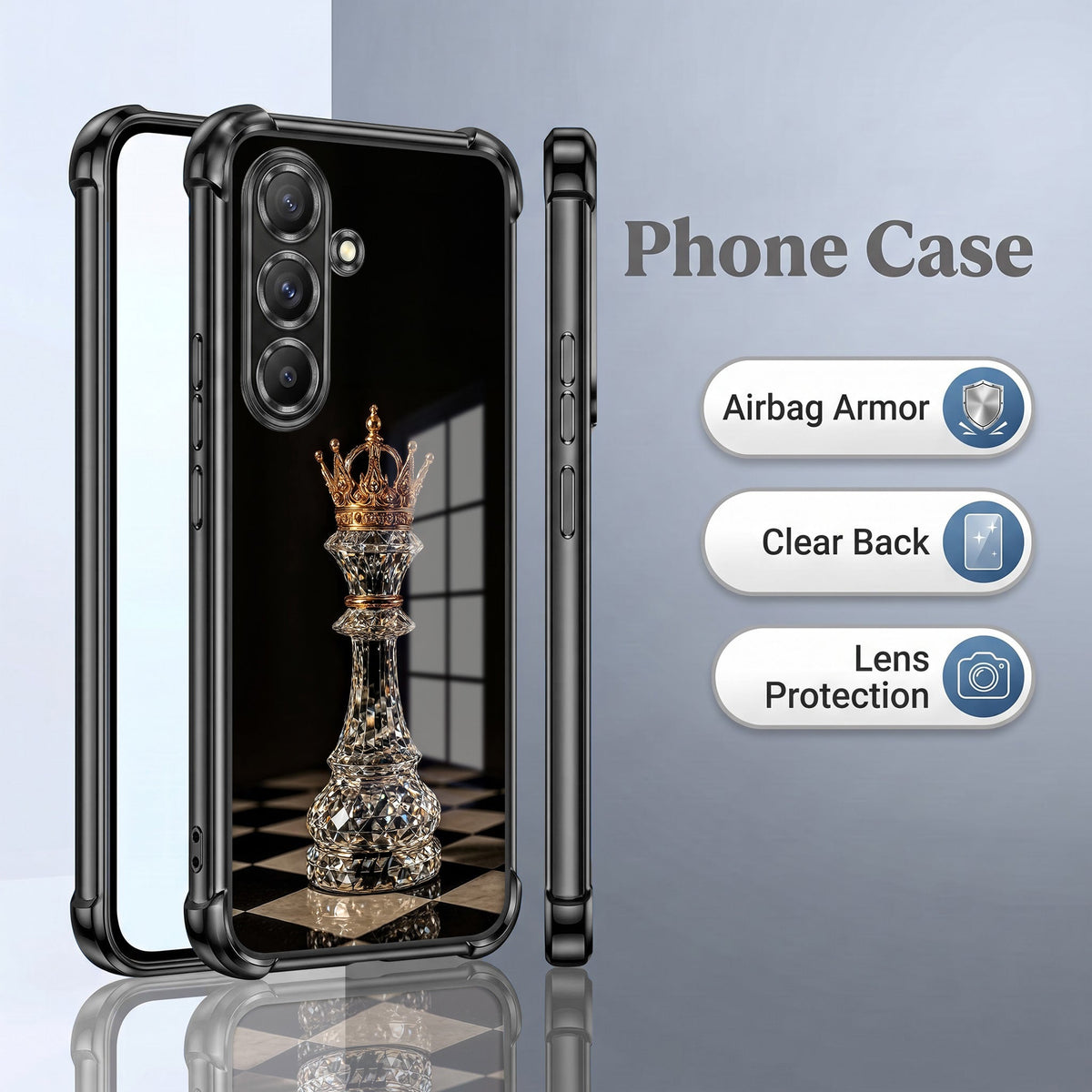 Samsung Galaxy A56 5G Chess King Airbags Printed Back Case
