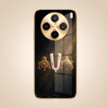 Vivo X200T 5G Royal Heritage Edition Gold Electroplated Glass Phone Back Case