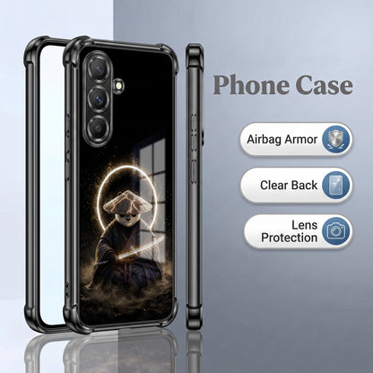 Samsung Galaxy A36 5G Warrior Panda Airbags Printed Back Case