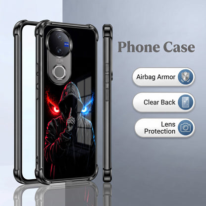 Vivo V50 5G Hooded Shadow Demon Airbags Printed Back Case