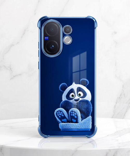 Vivo V60 5G Cute Panda Airbags Printed Back Case