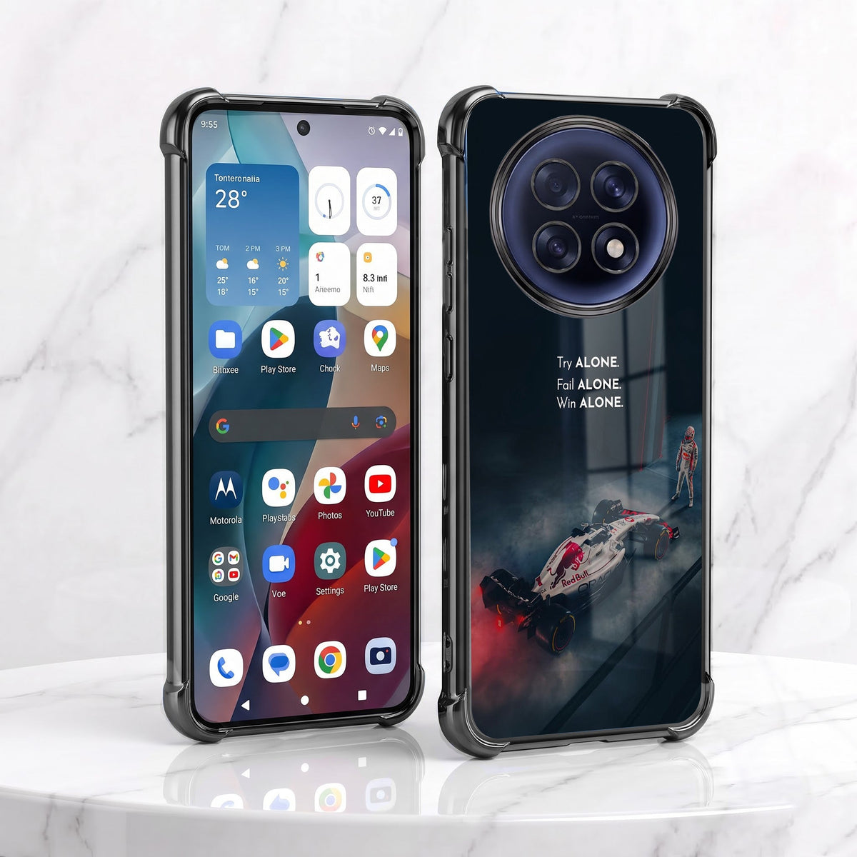 Oppo F31 Pro+ 5G F1 Alone Airbags Printed Back Case