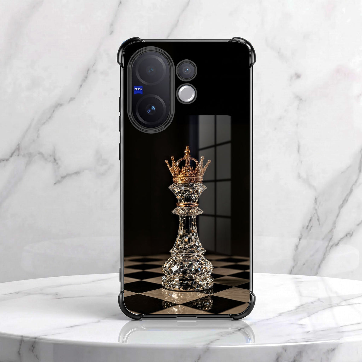 Vivo V60 5G Chess King Airbags Printed Back Case