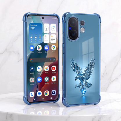Vivo V60 5G Blue Eagle Airbags Printed Back Case